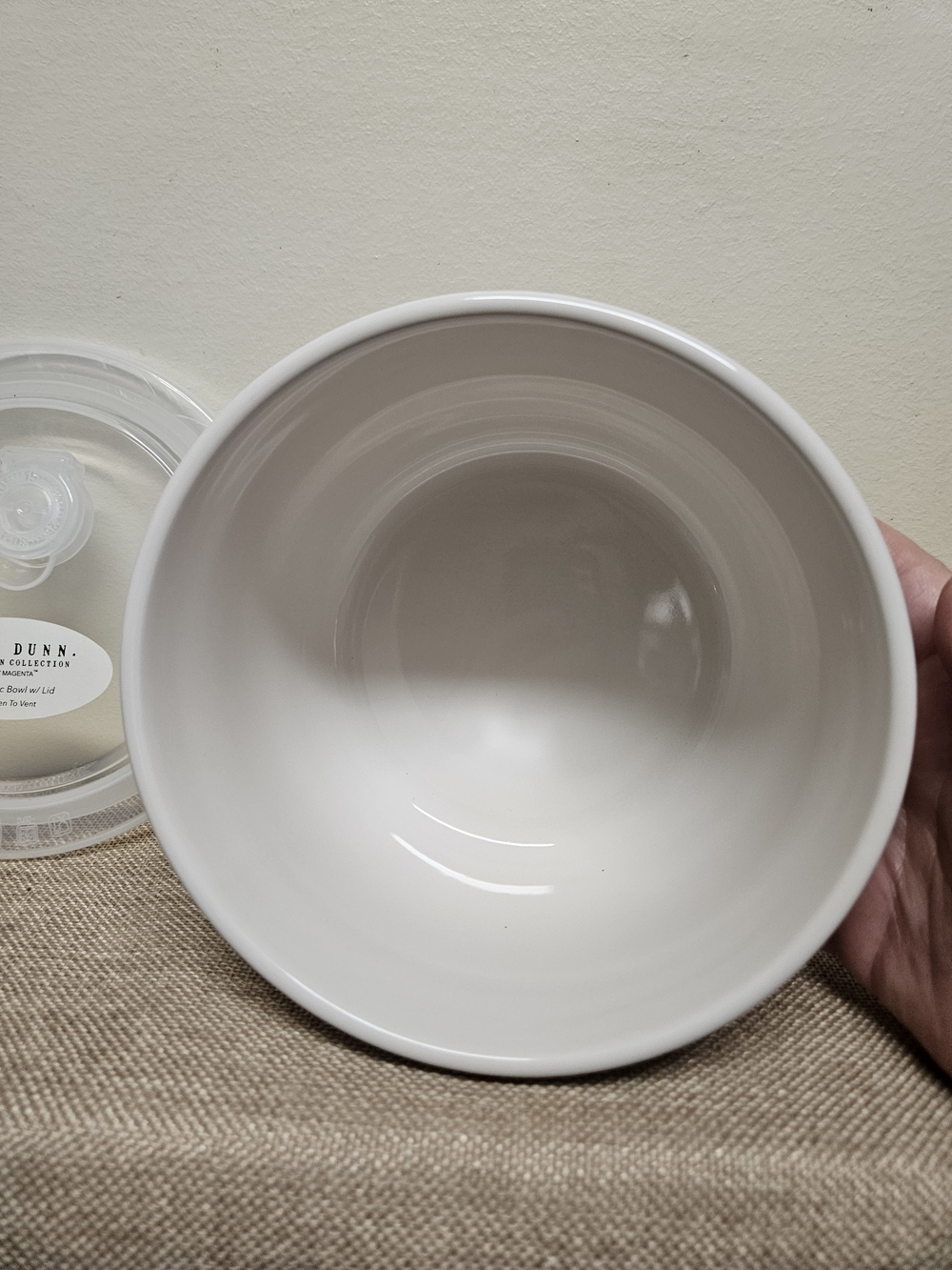 Rae Dunn Storage Bowl VEGGIES - Picture 7 of 10